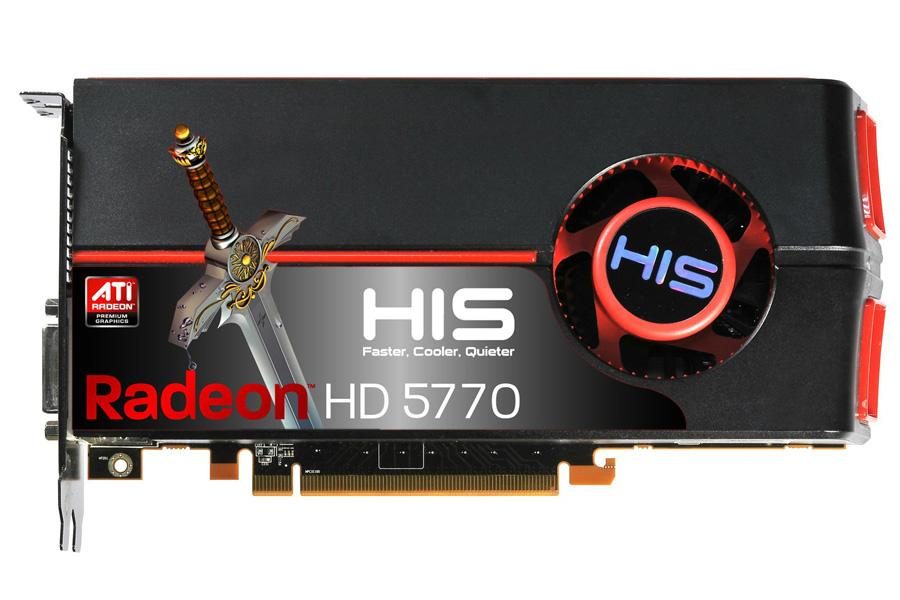 技术表 他的Radeon HD 5770