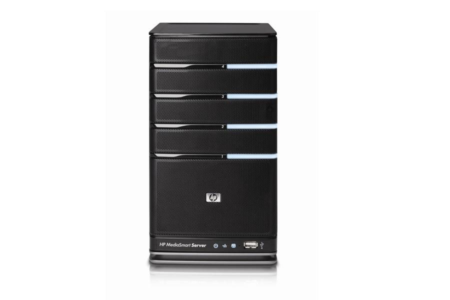 与 Synology DS119j 相比的 HP MediaSmart Server EX490