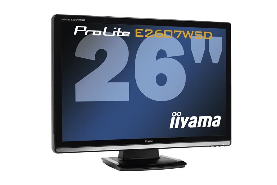 Iiyama ProLite E2607WSD-B1 與 Apple Studio 顯示器