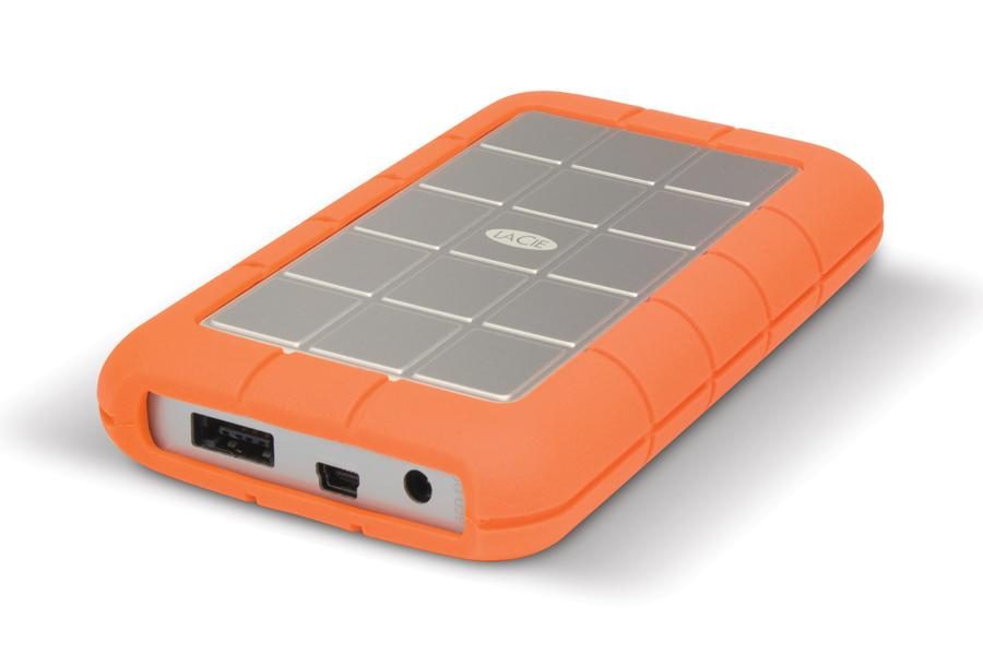 Lacie Rugged eSATA 与 Crucial X6 4 转