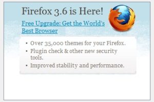 Mozilla 正在推進 Firefox 3.6