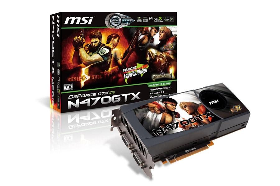 微星 N470GTX-M2D12 与 AMD Radeon RX 6900 XT