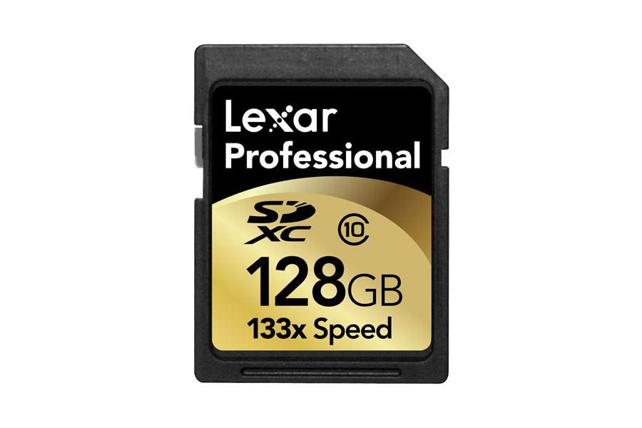 Lexar SDXC Professional 133X 128 Go กับ Toshiba FlashAir W-03 32 Go