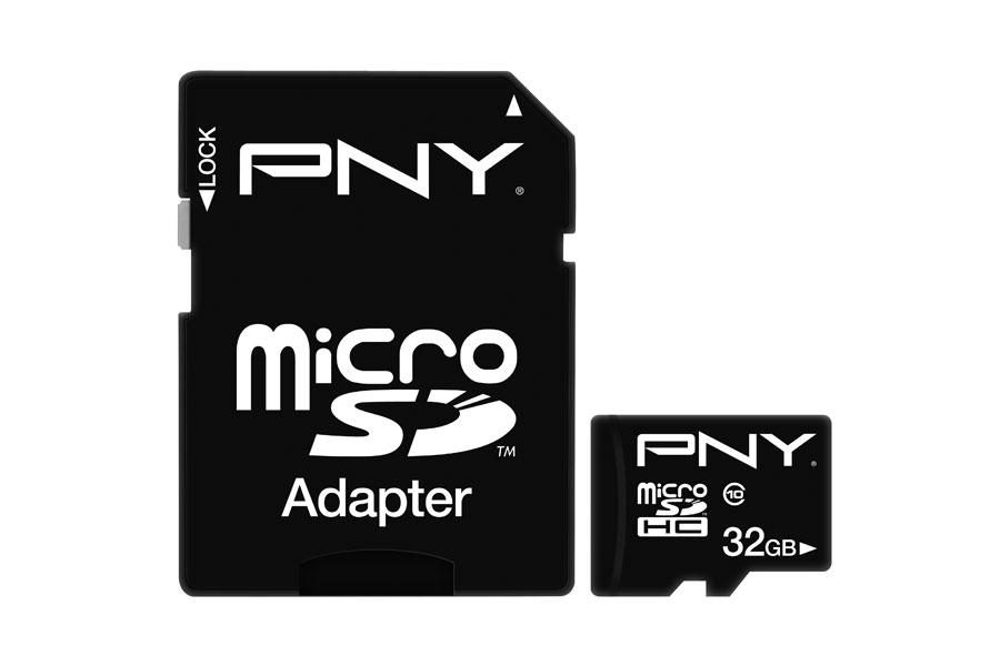 PNY Micro SDHC 32 GB Class 10 与索尼 SF-G64