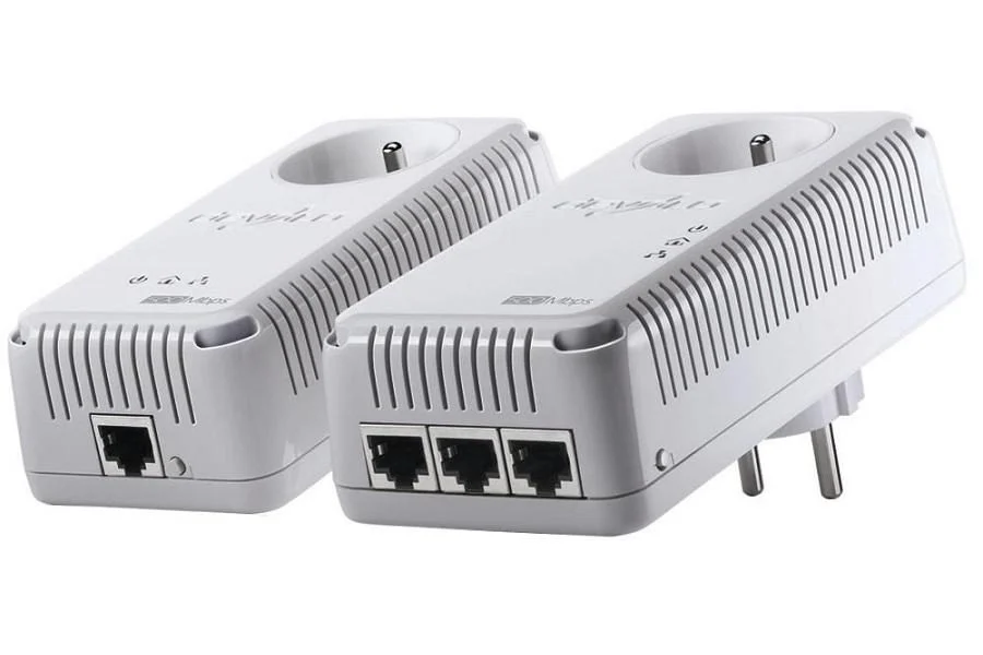 Devolo dLAN 500 AVtriple+ 入門套件與 AVM FRITZ!Powerline 1240E WLAN 套件