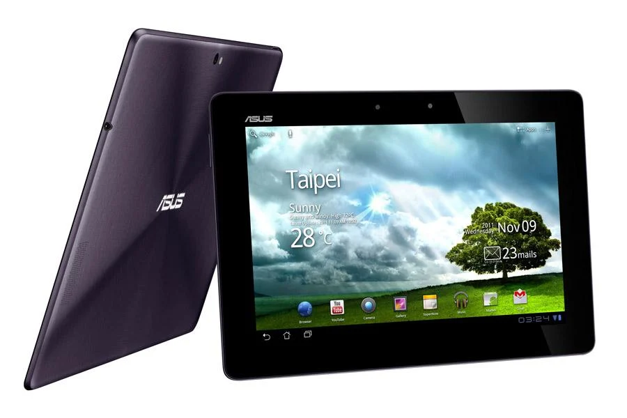 Asus Eee Pad Transformer Prime 32 Go 比較三星 Galaxy Tab A9+