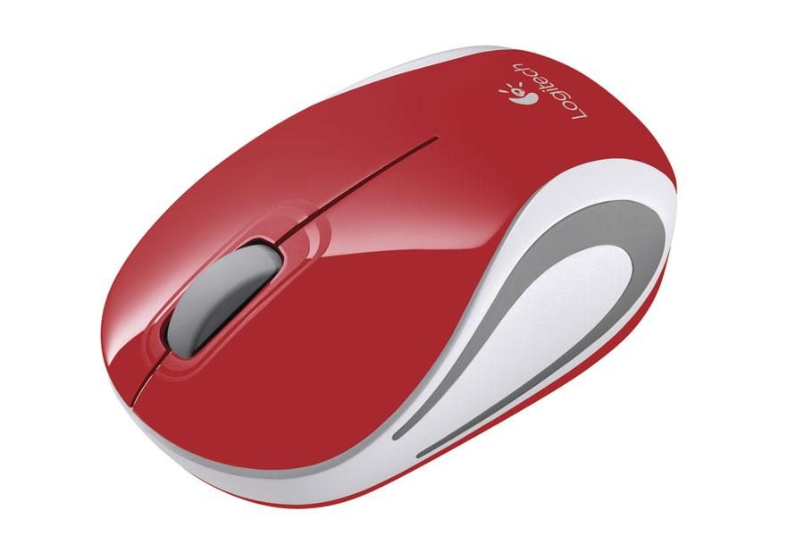 羅技迷你滑鼠 M187 與 Microsoft Pro IntelliMouse 特別版