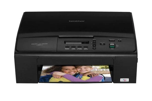 Brother DCP-J140W พร้อม hp DeskJet 3720