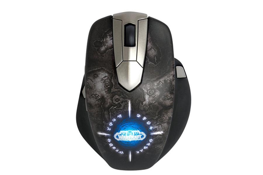 SteelSeries 魔獸世界無線版與 Microsoft Pro IntelliMouse 特別版