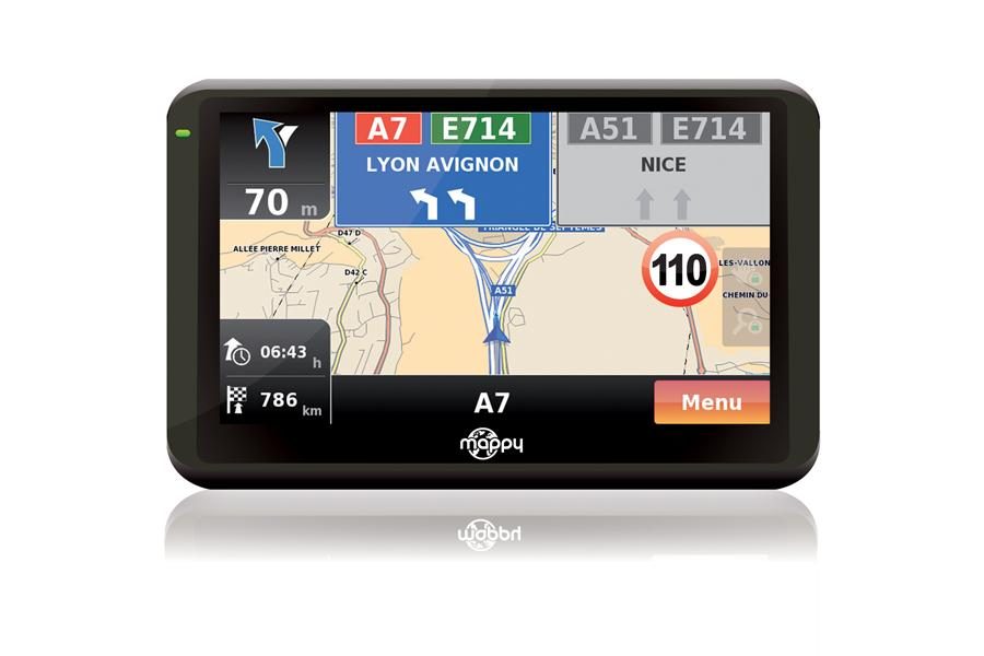 Mappy UltiE508 กับ Garmin DriveSmart 61 LMT-S