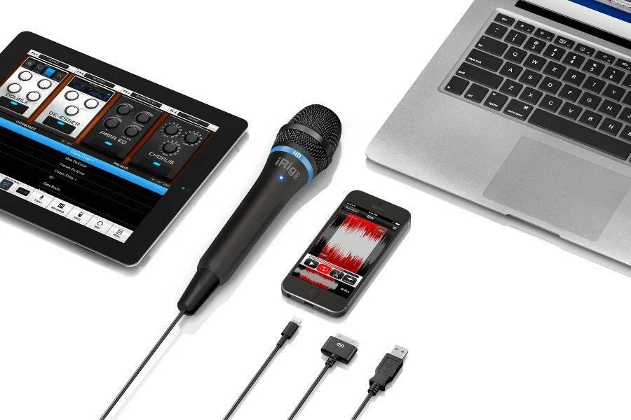 IK Multimedia iRig Mic HD 與 Surula OKTO