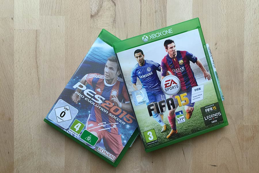 测试：PES 2015 vs FIFA 15，圣诞节送哪一款？