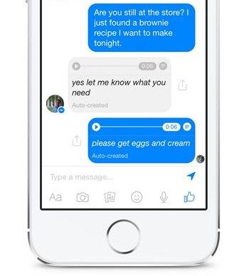 Facebook 測試 Messenger 中的語音訊息轉錄