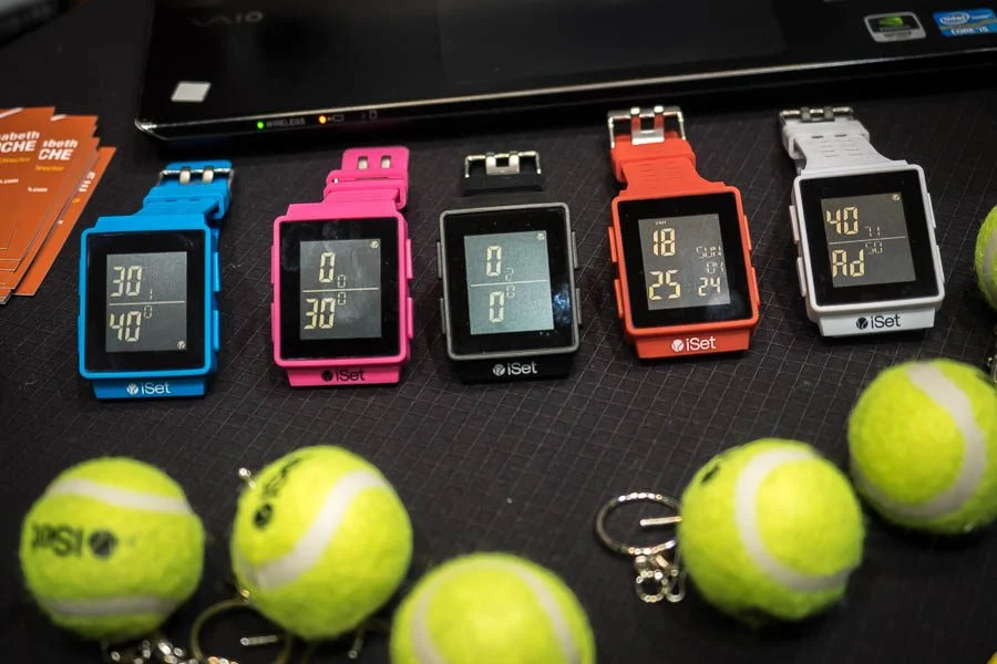 CES 2015: iSet Watch สายนาฬิกาที่ป้องกันการแข่งขันในสนามเทนนิส