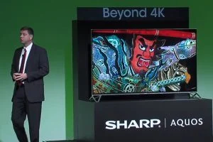 CES 2015：夏普進一步推進4K，子像素達到6600萬