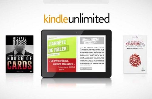 无限阅读优惠，例如“Kindle Unlimited”，在法国是非法的