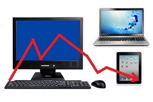 2015年個人電腦和平板電腦銷售將進一步放緩