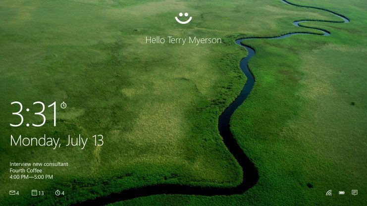 Windows 10：透過 Hello 和 Passport，生物辨識技術取代了密碼