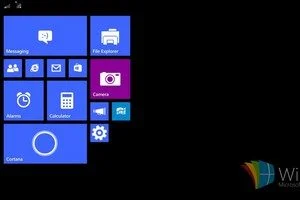 第一批适用于小型平板电脑的 Windows 10 图像泄露到网络上