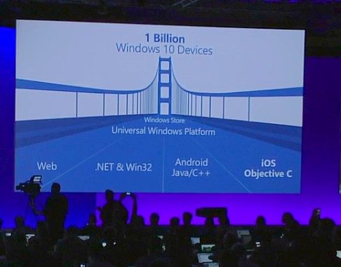 Windows 10將能夠運行專為Android和iOS設計的應用程式