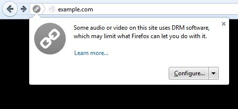 Firefox 38 包含 DRM 支持