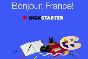 Kickstarter 終於在法國啟動