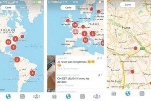 Periscope 應用程式現在提供了一張地圖，可以透過影片探索世界