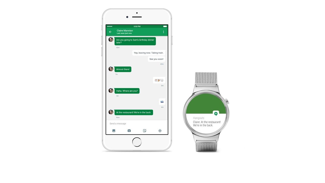 Android Wear 手表现已兼容 iPhone