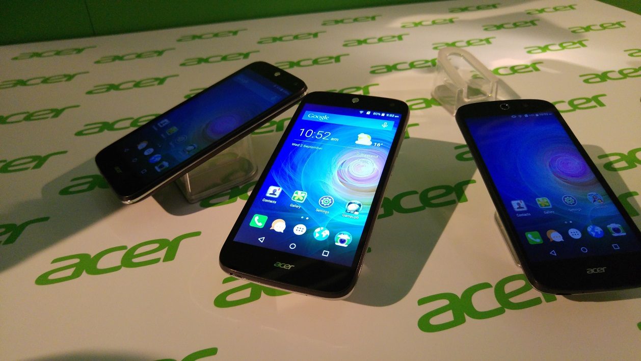 IFA 2015: Acer ประกาศสมาร์ทโฟนหลายรุ่นที่ใช้ Android และ Windows 10