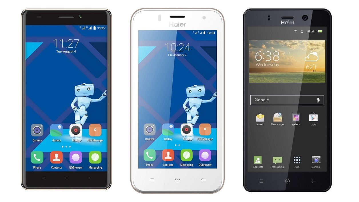 IFA 2015: ไฮเออร์นำเสนอสมาร์ทโฟน HaierPhone ใหม่ 5 รุ่น