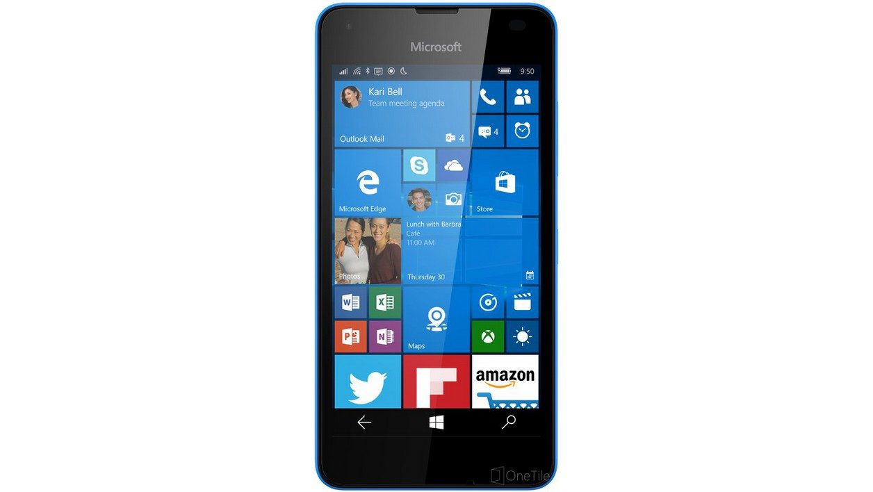 2016 年初的 Lumia 550 智能手机？