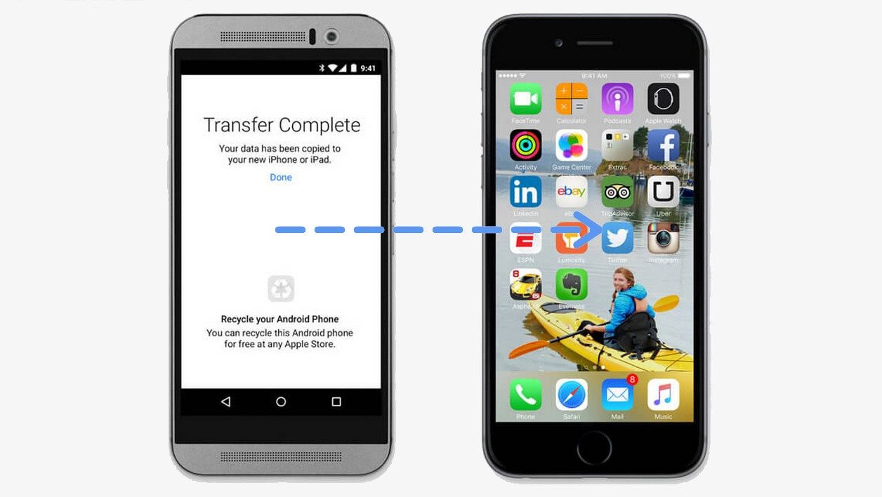 Apple จะเสนอแอพย้าย Android ไปยัง iOS ในวันที่ 25 กันยายน