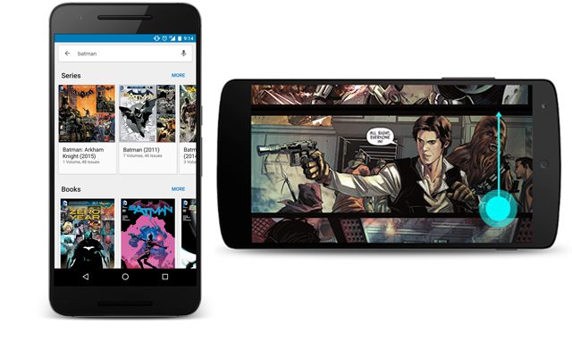 Google Play Books ปรับปรุงการอ่านการ์ตูนบนมือถือ