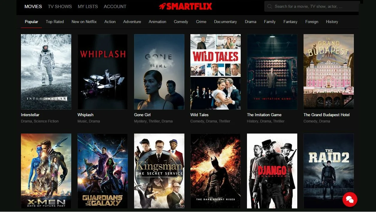 Smartflix：擴展 Netflix 目錄的應用程序