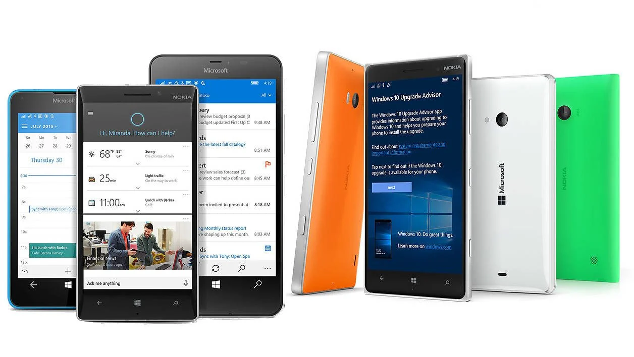 官方消息：Lumias 上的 Windows 10 Mobile 取代了 Windows Phone 8.1