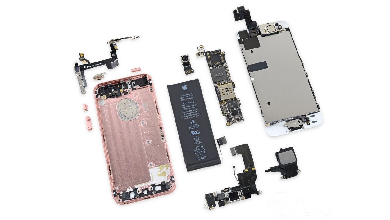 iFixit 揭秘 iPhone SE 的内部结构