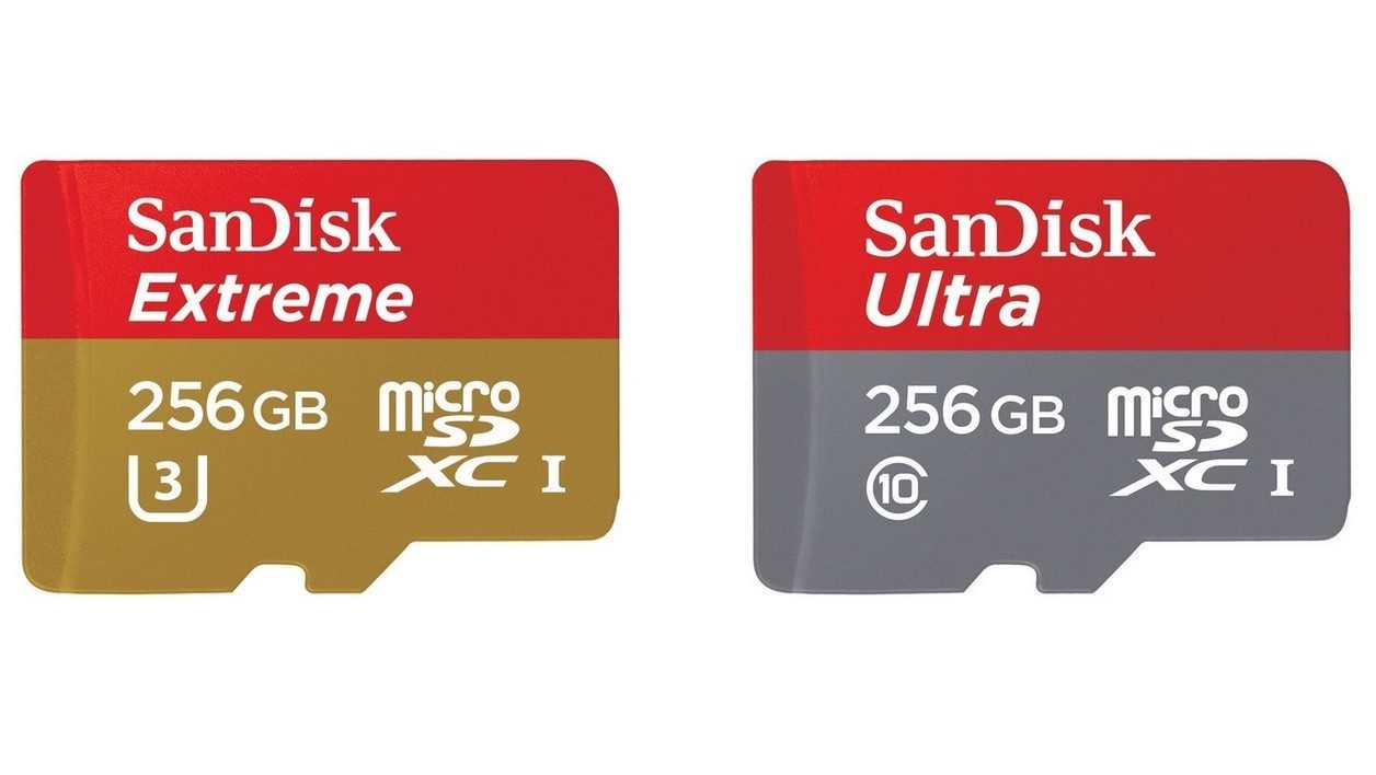 Sandisk 推出市面上最快的 256GB microSDC 卡