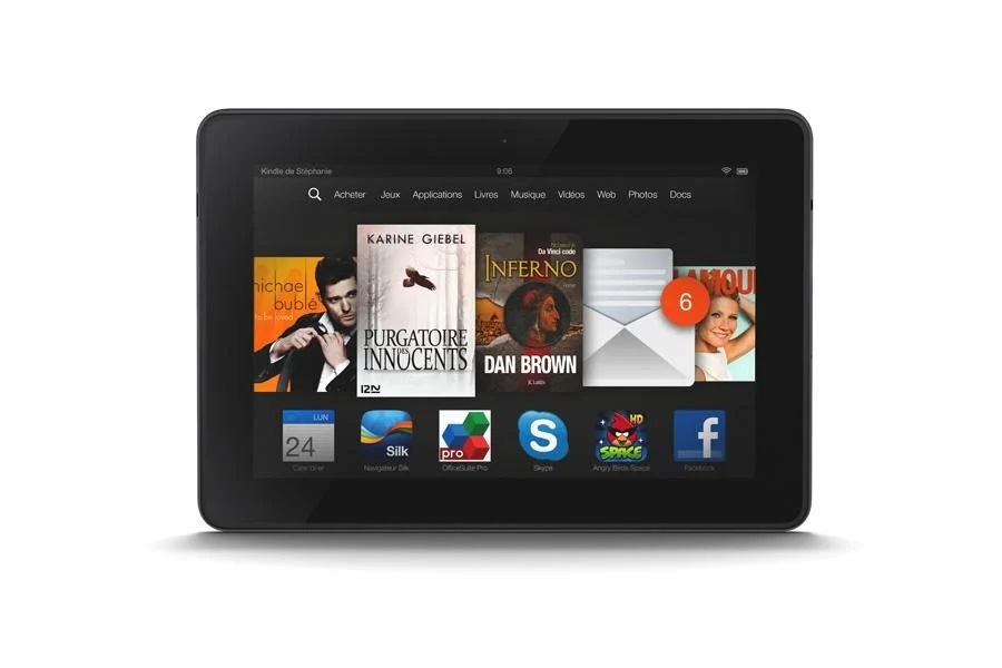 亚马逊 Kindle Fire HDX 7 英寸与 Apple iPad 2022（第 10 代）