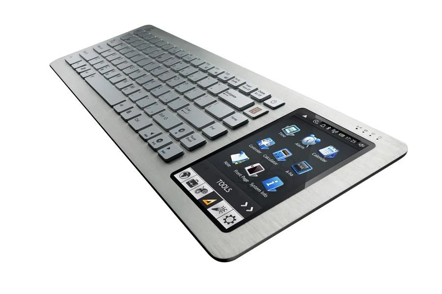 ASUS Eee 鍵盤對比 Apple Mac Studio