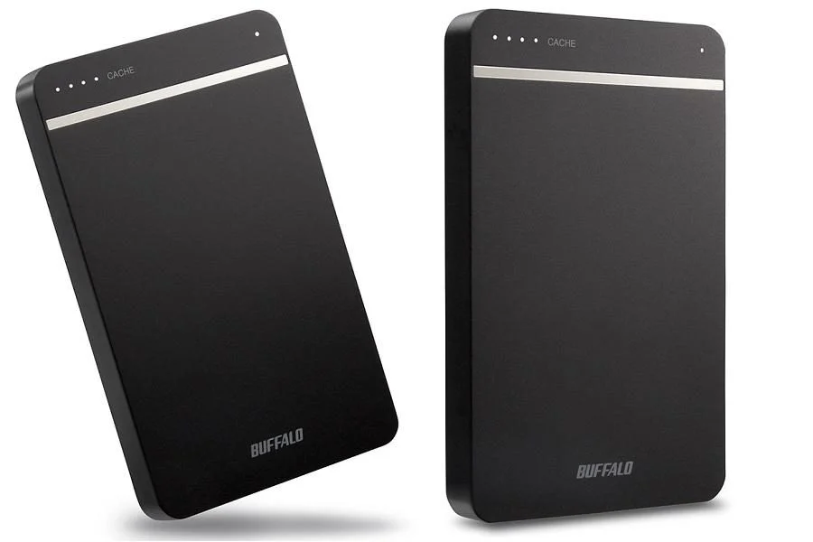 Buffalo MiniStation DDR3 (HD-PGDU3) 1 用於控制 SanDisk Extreme Portable SSD V2 1 用於