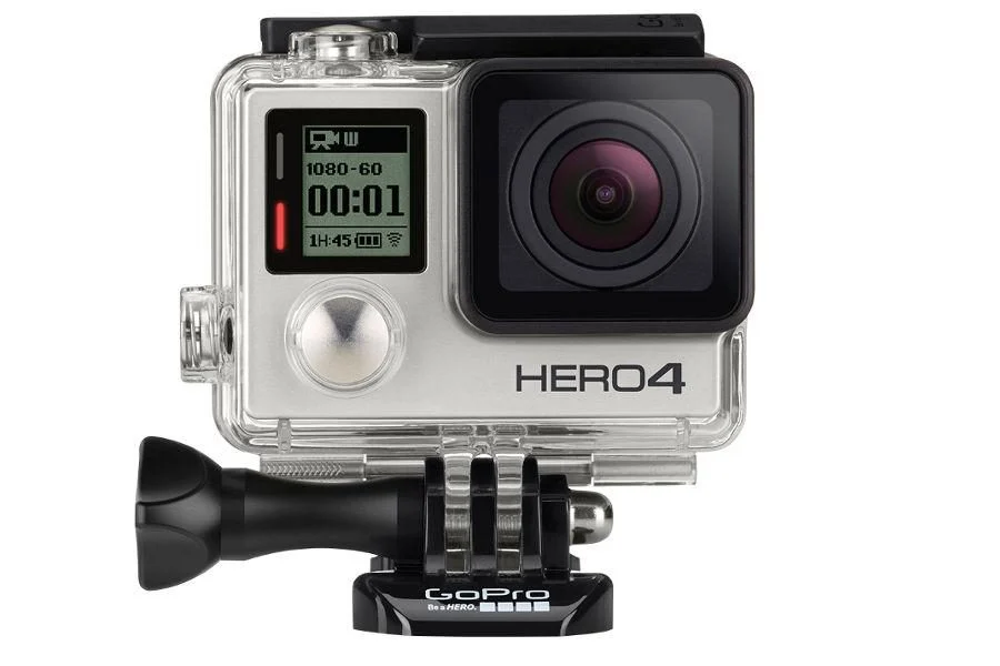 GoPro Hero 4 銀色對比 GoPro Hero9 黑色