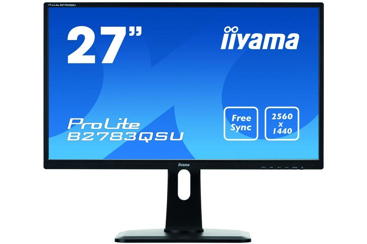 Iiyama ProLite B2783QSU-B1 กับ Apple Studio Display