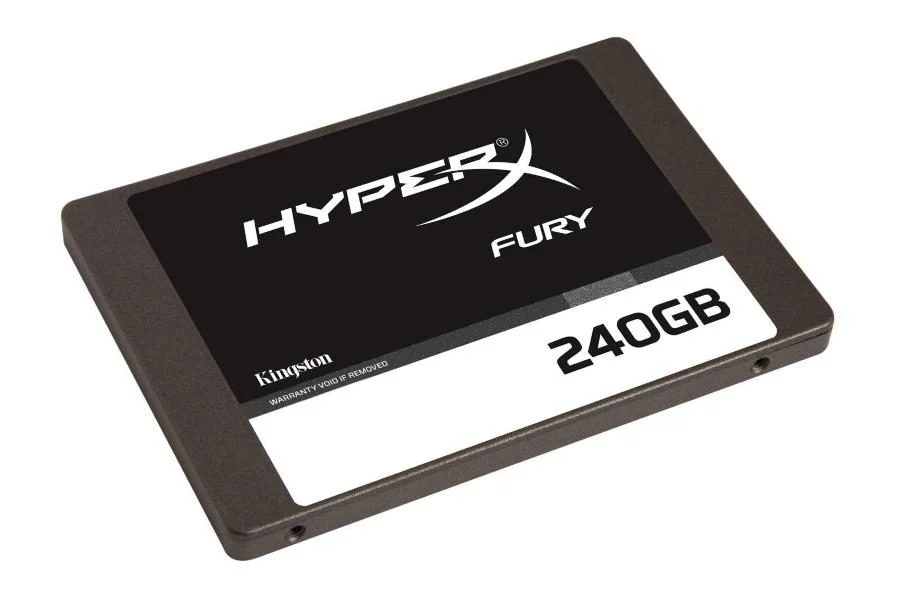 Kingston HyperX Fury 240 Go พร้อม Crucial P2 500 Go