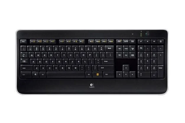 羅技無線發光鍵盤 K800 對比 LDLC AZERTY+