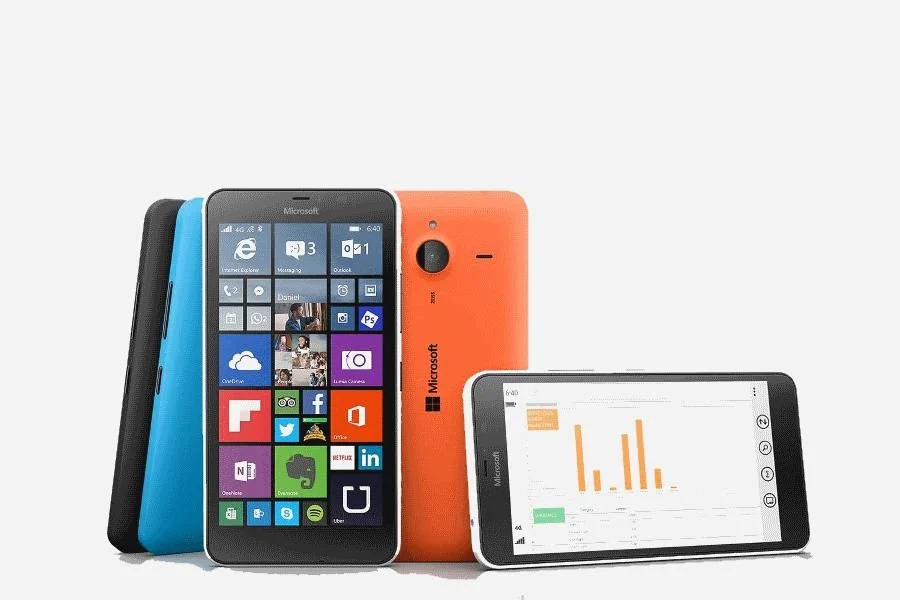 Microsoft Lumia 640 XL 4G พร้อม Google Pixel 9 Pro Fold