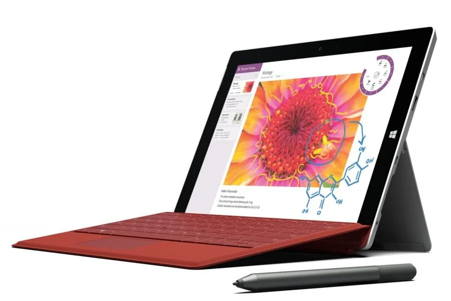 微軟 Surface 3 與諾基亞 PureBook Fold 14