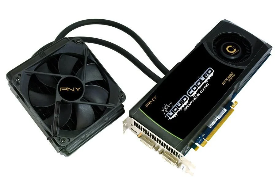 PNY GeForce GTX 580 OC 液冷 1.5Go 比較 AMD Radeon RX 6800 XT