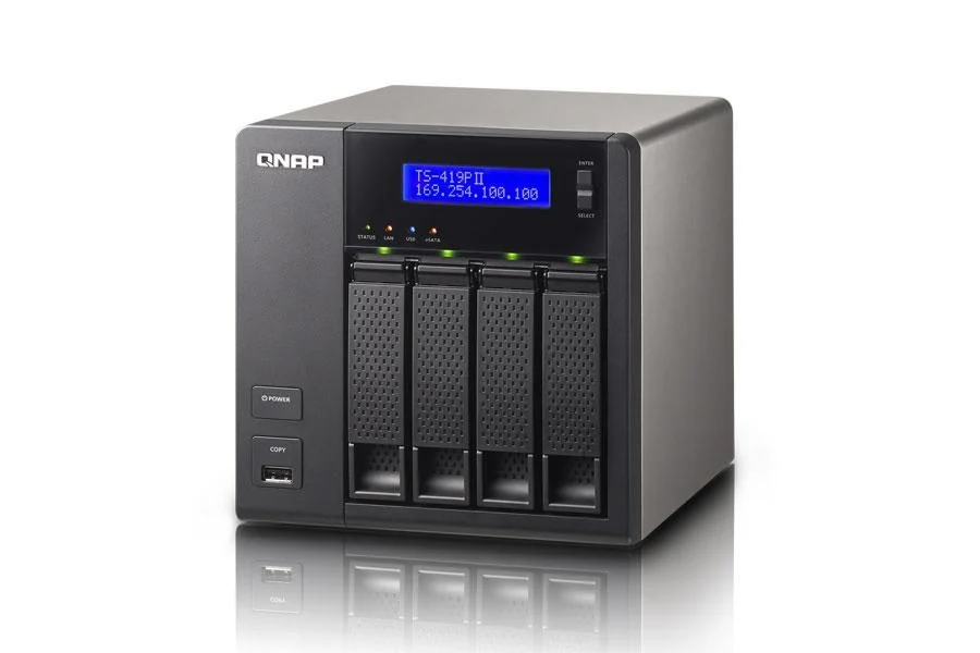 QNAP Systems TS-419P II พร้อม QNAP HS-251+