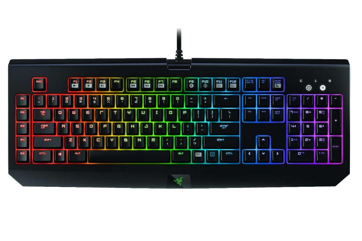 Razer BlackWidow Ultimate Chroma กับ LDLC AZERTY+