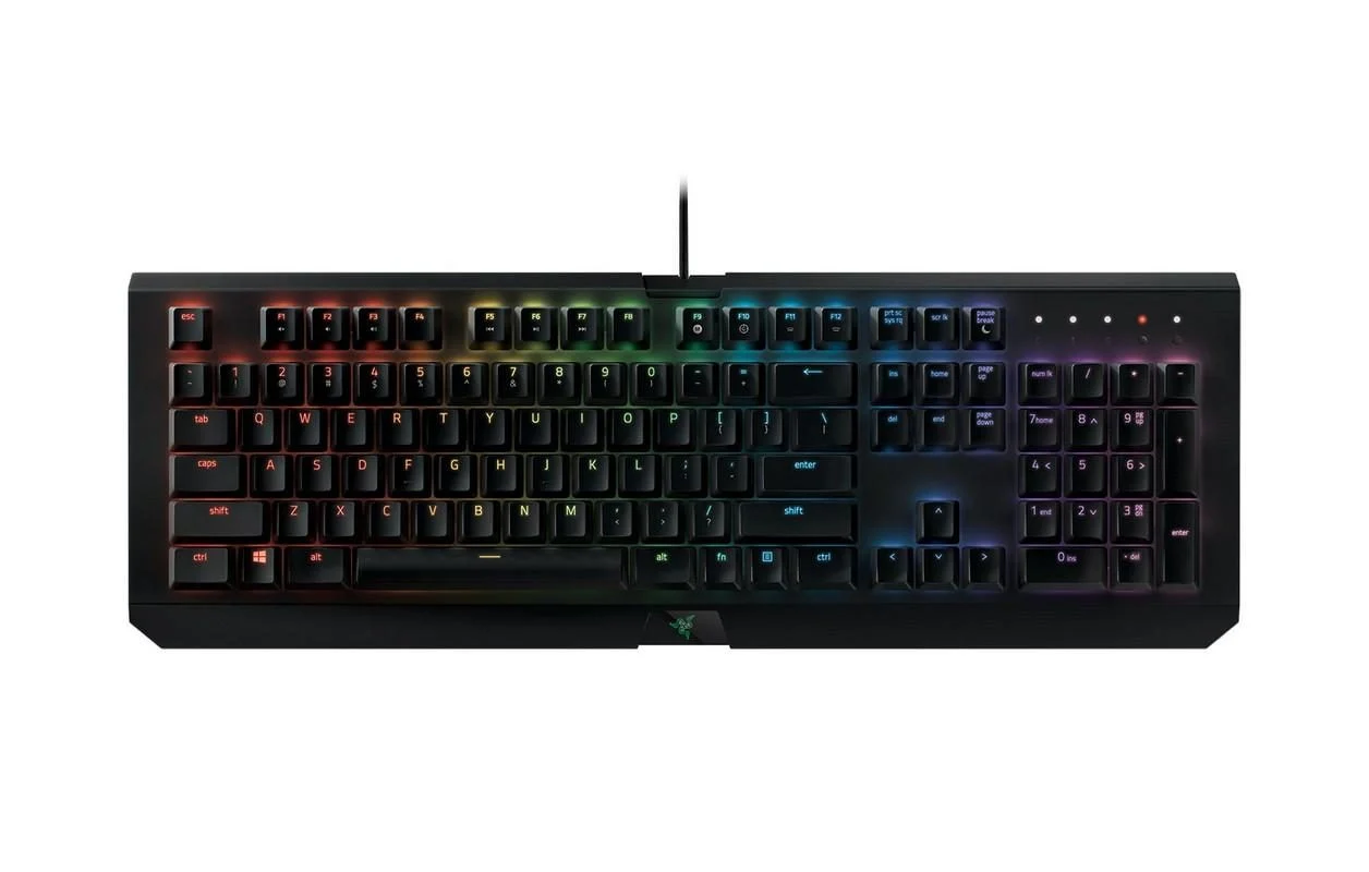 Razer BlackWidow X Chroma 對應羅技 MX Keys（適用於 Mac）